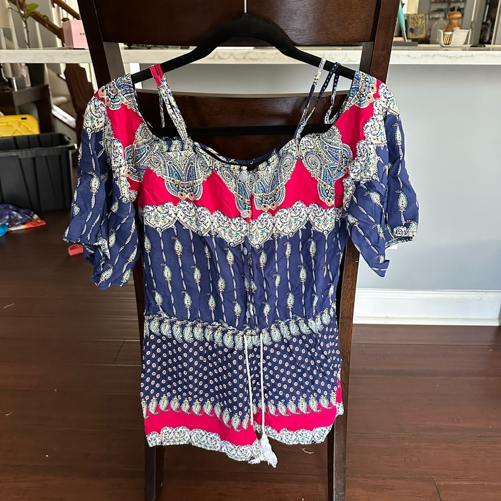 Two Bohemian Rompers
